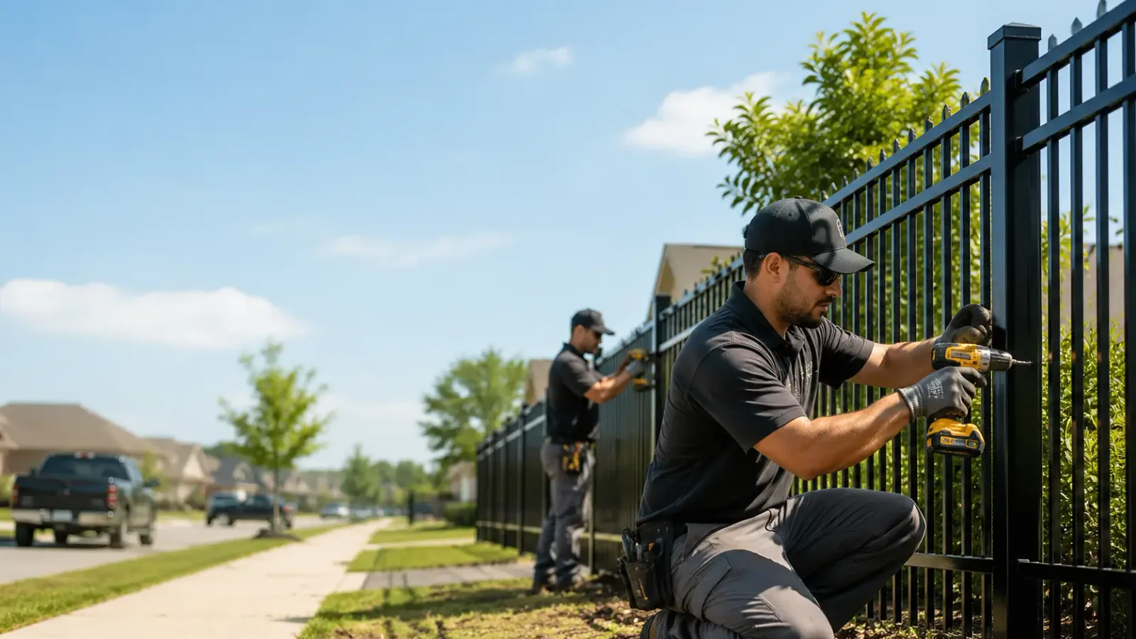 Metal Fence Installation in Spring Hill, TN
